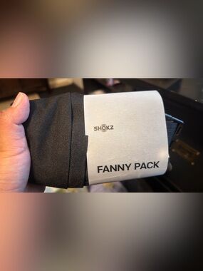 Black Fanny Pack - Hands-Free Waist Bag